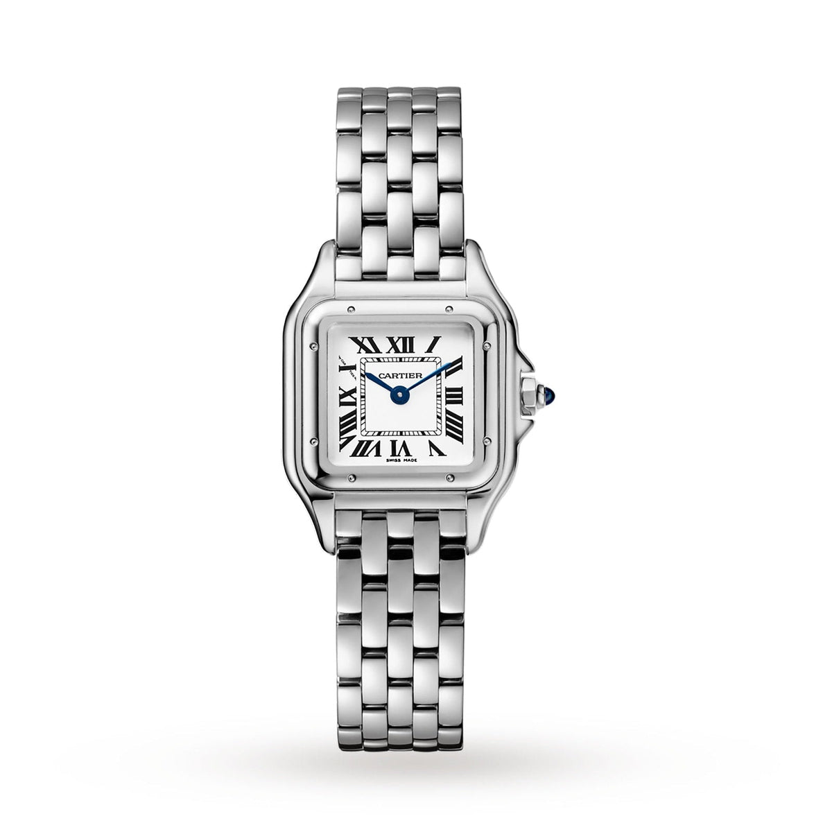 Panthère de Cartier Small Model Watch - 23mm, Steel, Silver Dial, Ref. WSPN0013