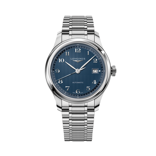 Longines Master 39mm Watch - Blue on Bracelet