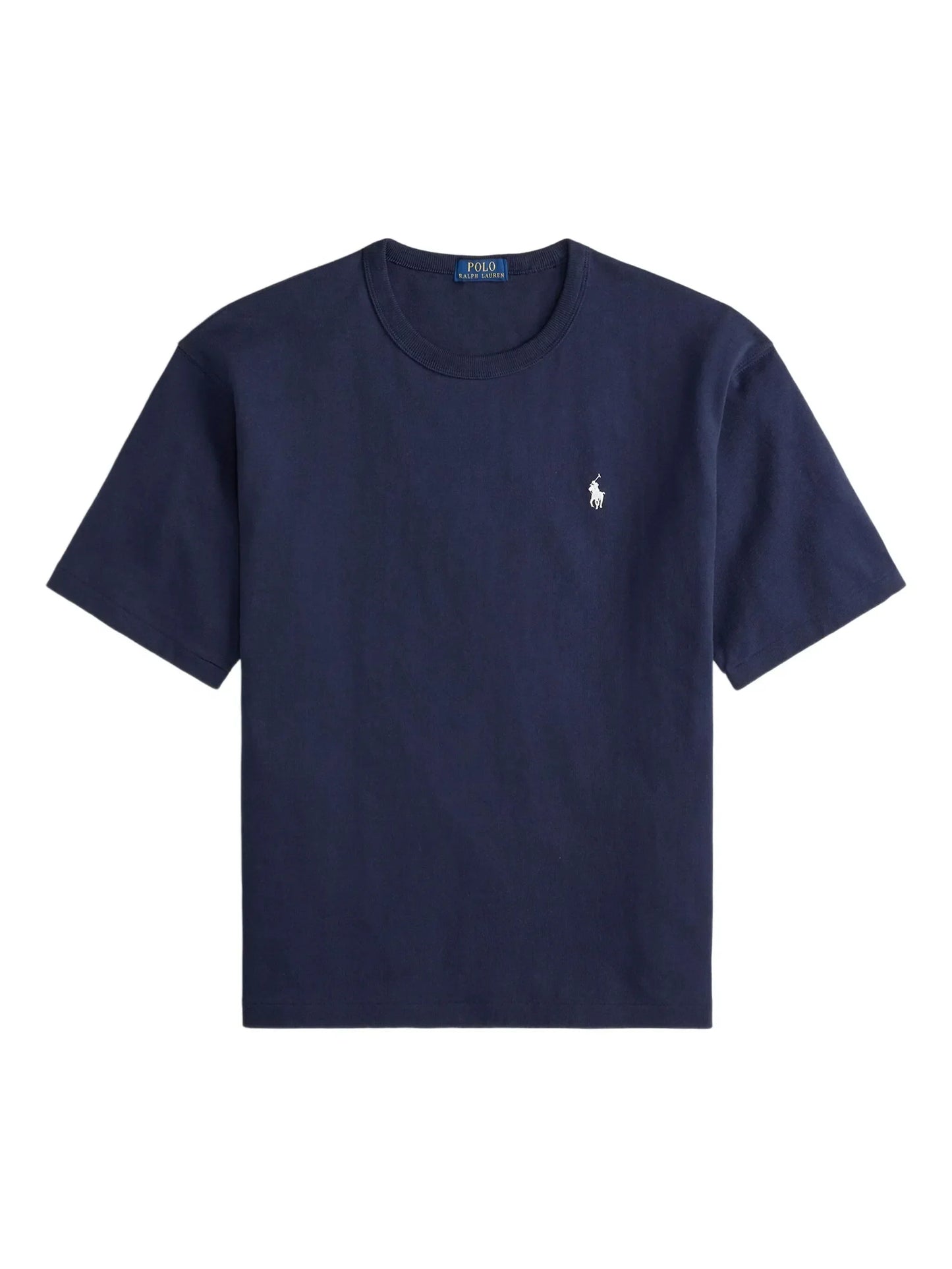 RALPH LAUREN Relaxed Fit Logo Jersey T-Shirt Navy