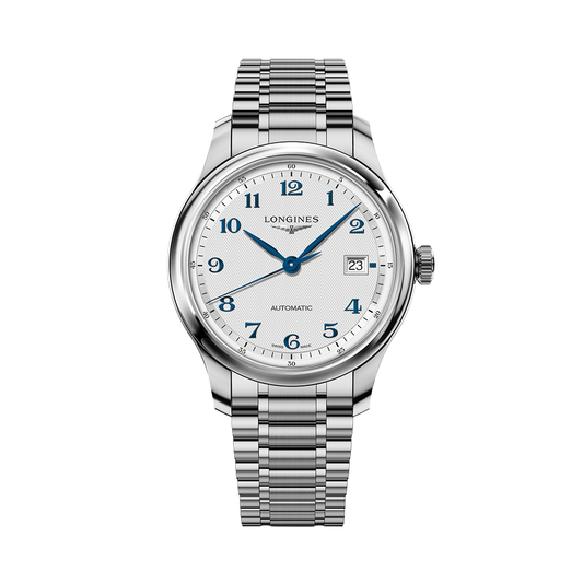 Longines Master 39mm Watch - Silver on Bracelet