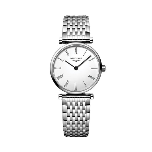 Longines La Grande Classique De Longines 24mm Watch - White on Bracelet