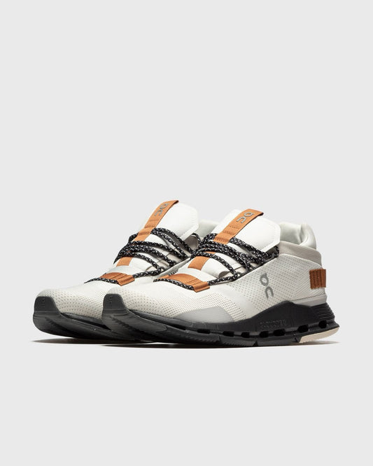On Cloudnova White Pecan Lifestyle Sneakers