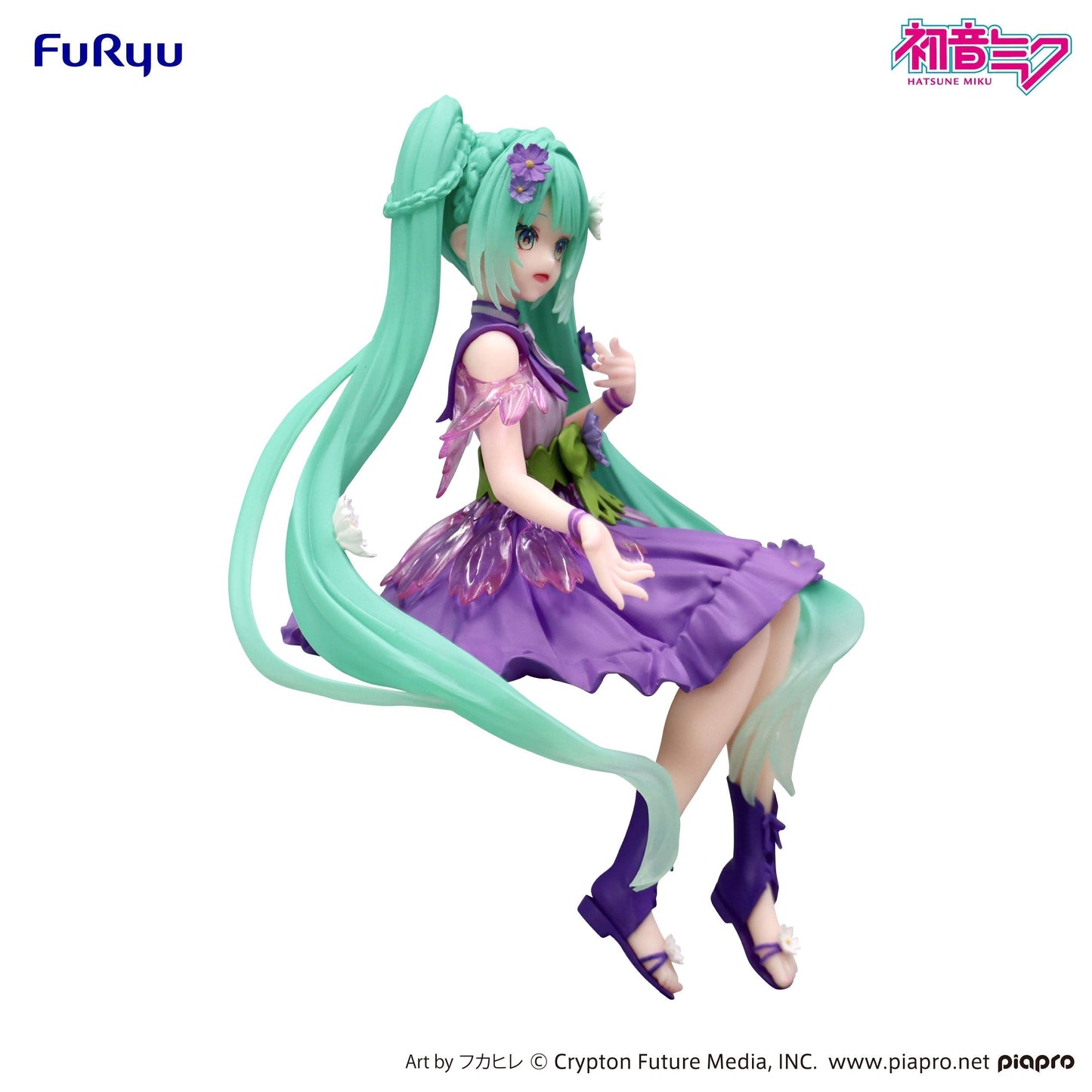 (Pre-Order) Hatsune Miku - Flower Fairy Cosmos Purple Color Ver. - Noodle Stopper Prize Figure
