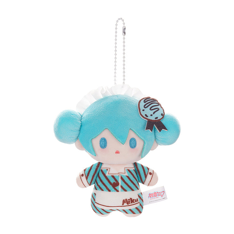 Character Vocal Series 01: Hatsune Miku Crepe Mascot Keychain Plush - A