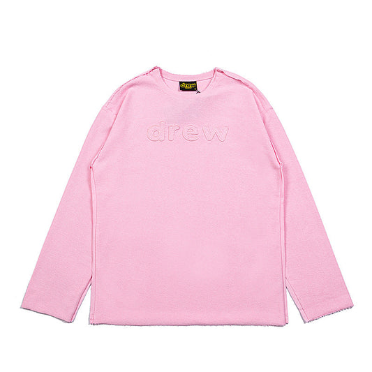 Drew House Sweatshirts Unisex Loose Crew Neck Logo Sweater