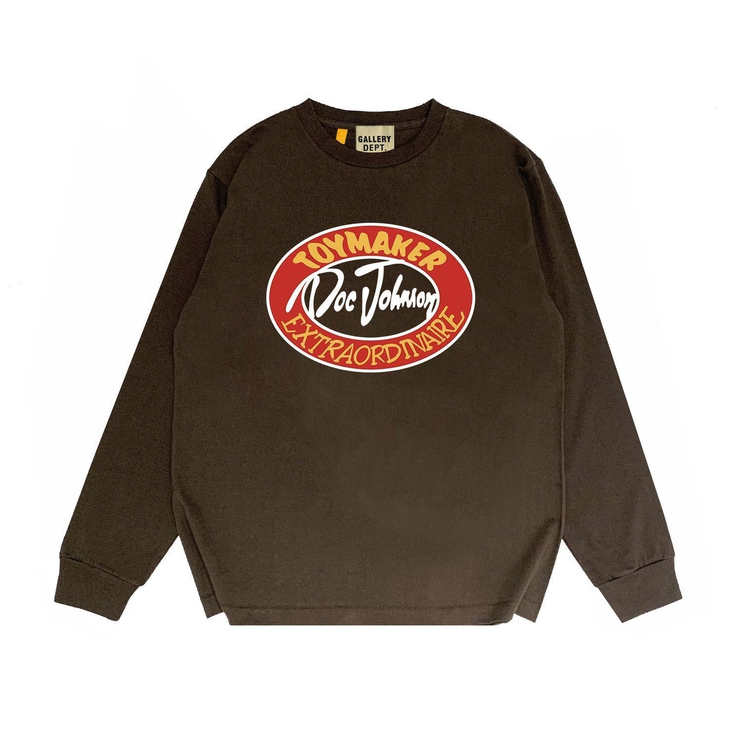 Gallery Dept Long Sleeved Shirt Fashion Brand Long Sleeve Long-Sleeved T-shirt Blouse