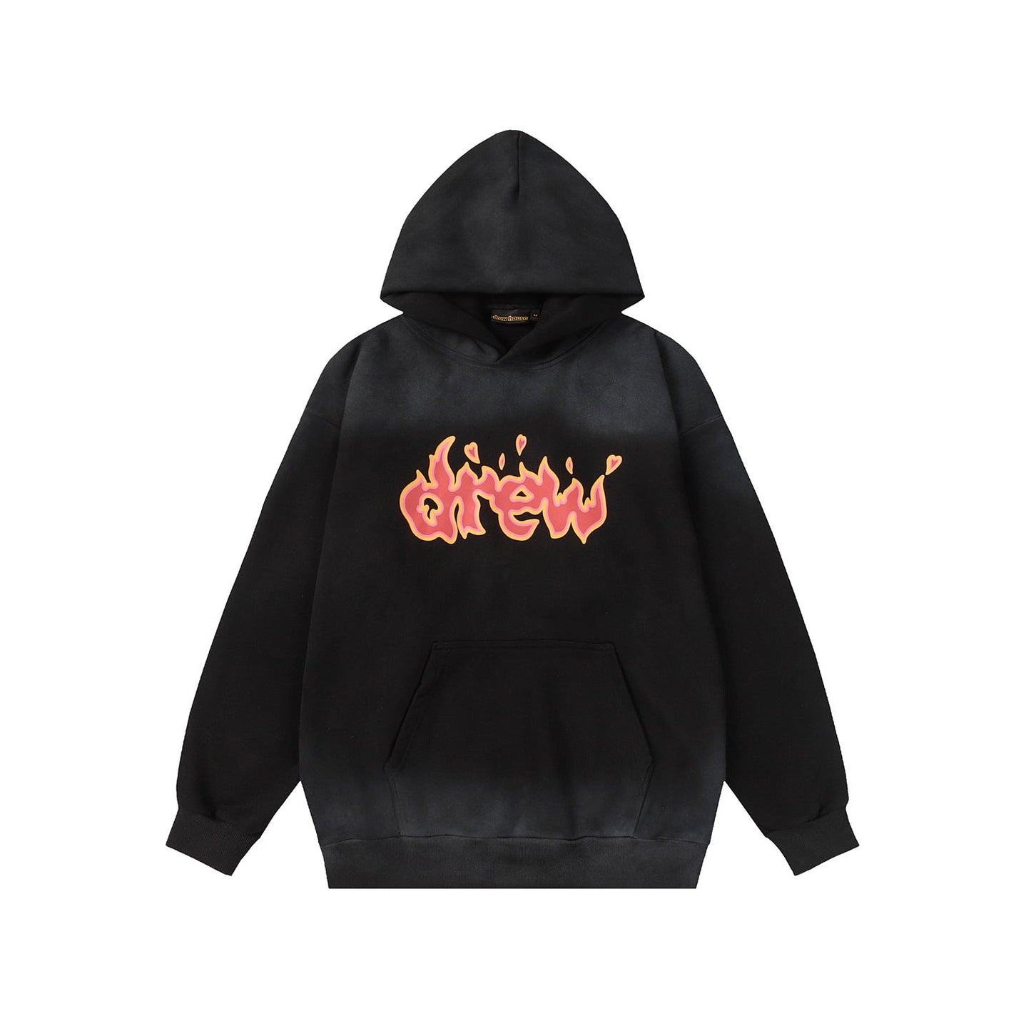 Drew House Hoodie Unisex Loose Distressed Casual Fleece Hoodie