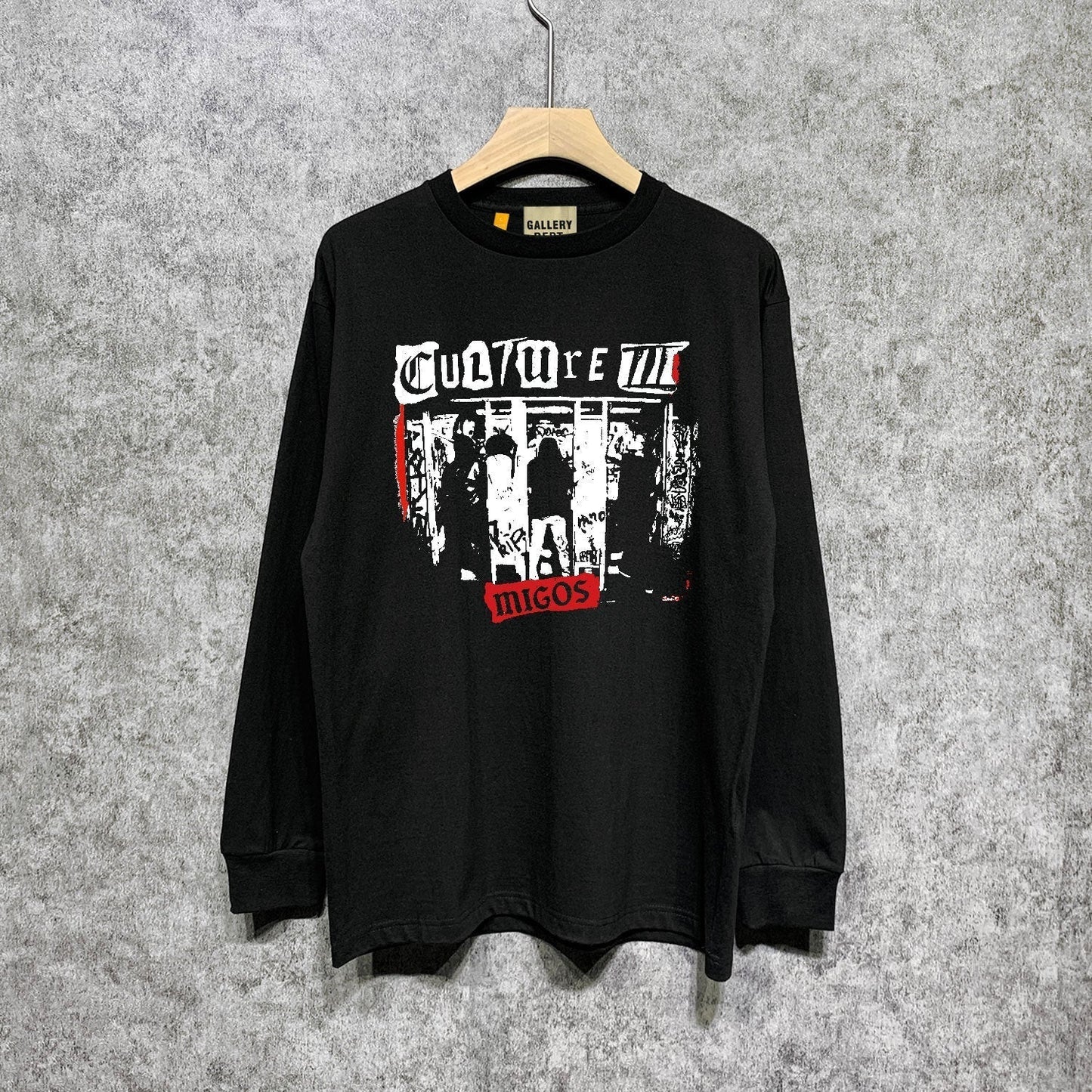 Gallery Dept Long Sleeved Shirt Fashion Brand Long Sleeve Long-Sleeved T-shirt Blouse