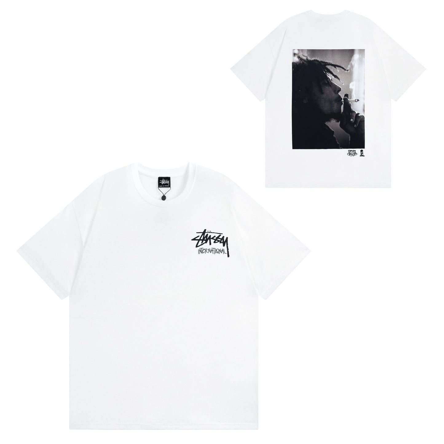 Stussy T Shirts Casual Versatile Loose T Shirts Couple