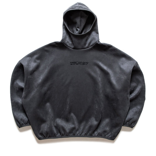 Fear Of God Essentials Suede Fleece Modern Hoodie - Iron Grey