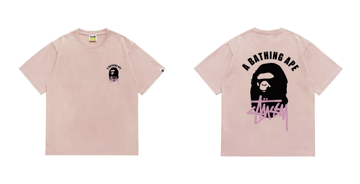 BAPE Black Ape Back Graphic T-Shirt — comparison