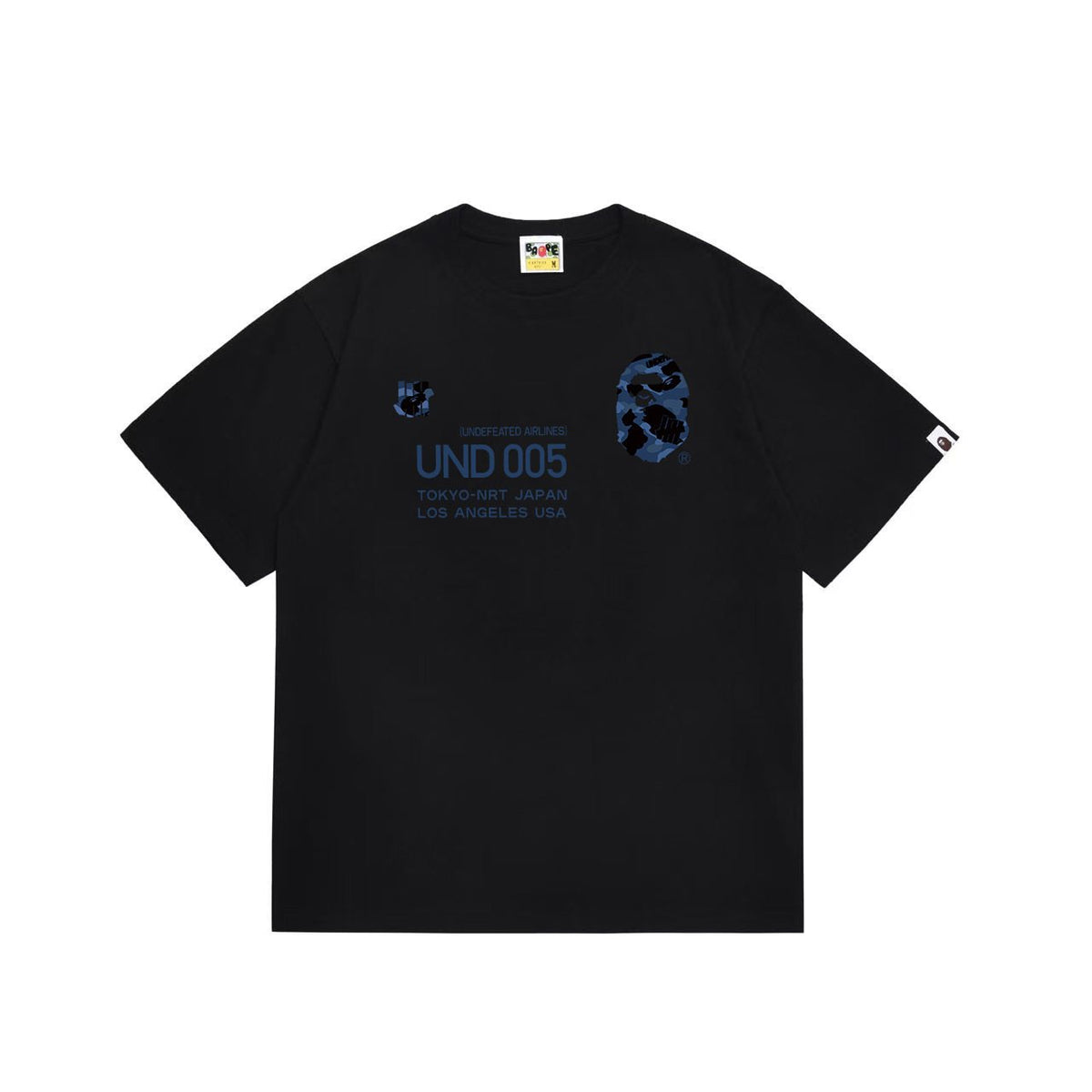 BAPE Front and Back Graphic T-Shirt — front