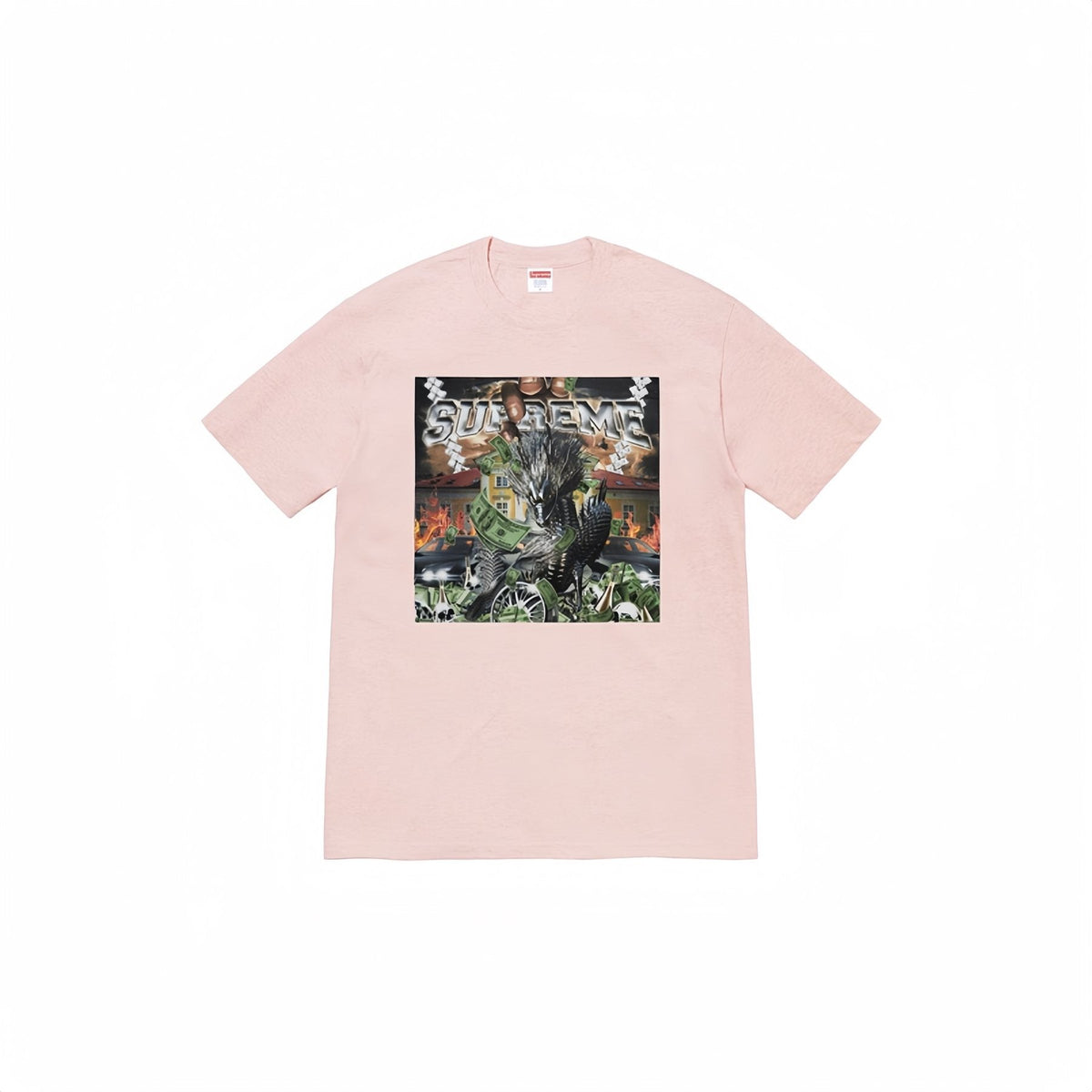 Supreme Dragon Graphic Short-Sleeve T-Shirt — front