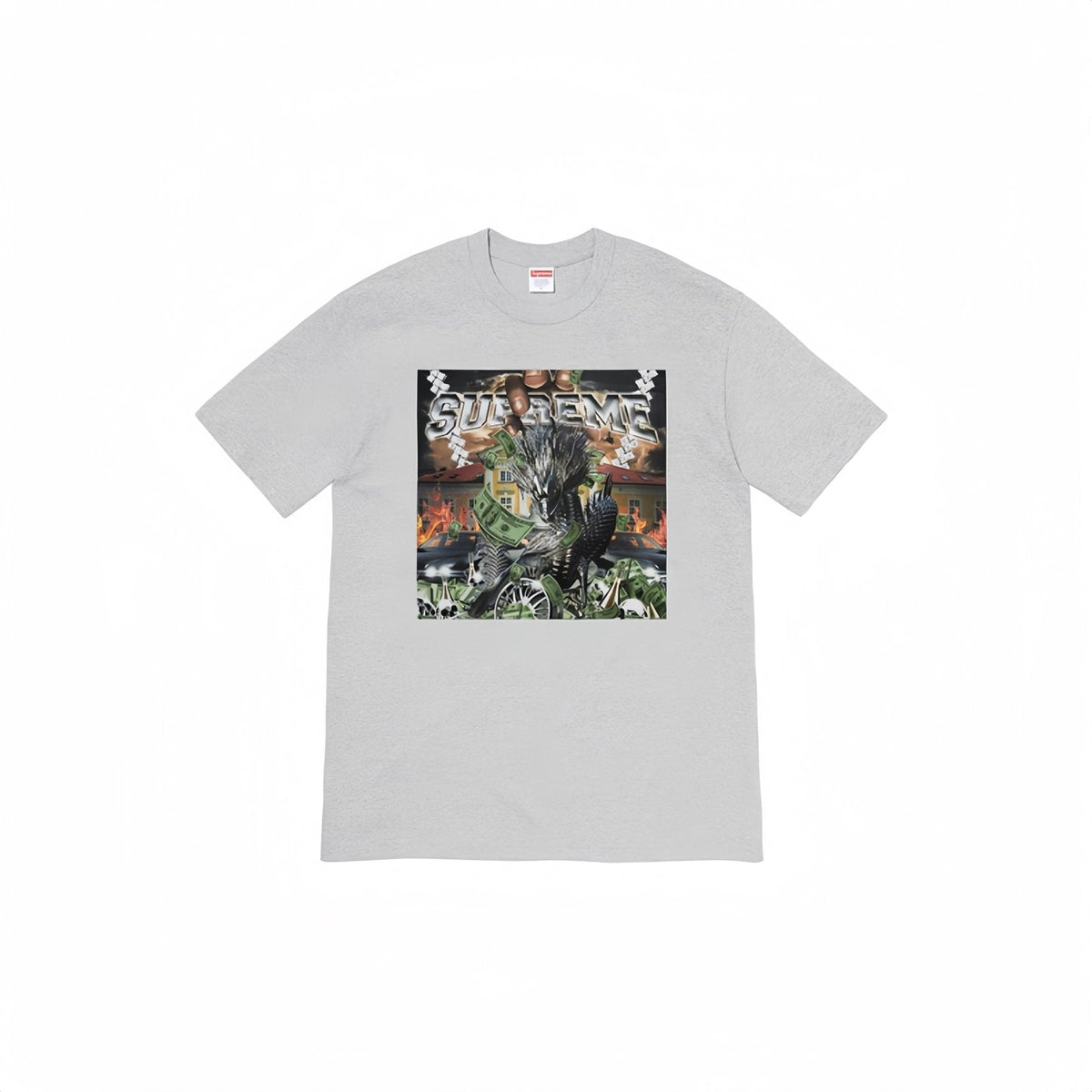 Supreme Dragon Graphic Short-Sleeve T-Shirt — front