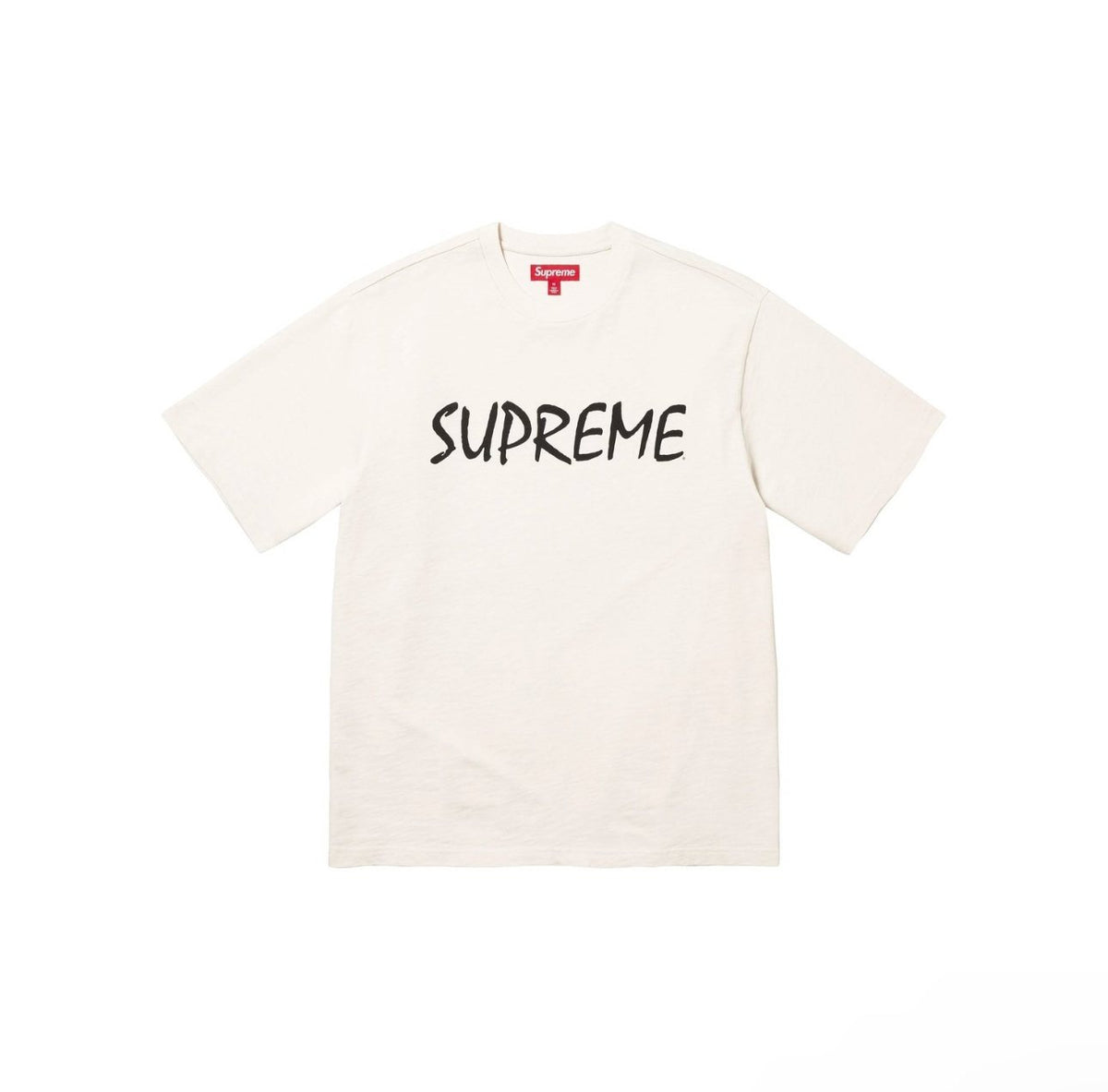 Supreme Front Logo Short-Sleeve T-Shirt — front