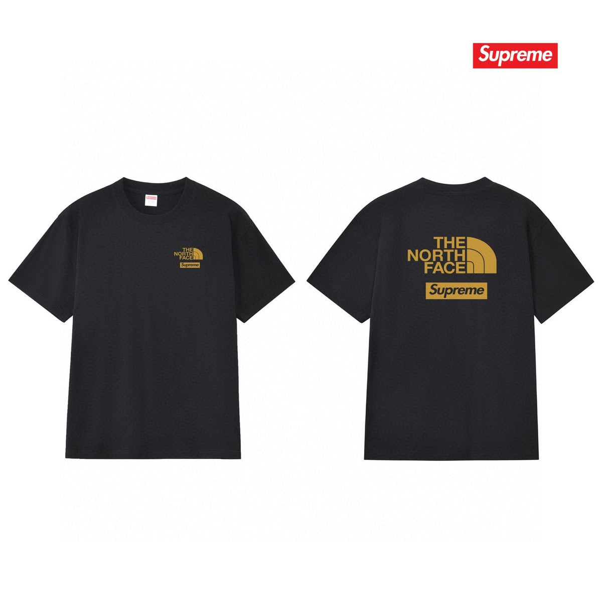 Supreme Mountain Back Graphic Short-Sleeve T-Shirt — comparison