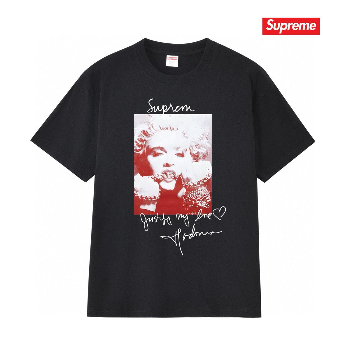 Supreme Portrait Graphic T-Shirt — front