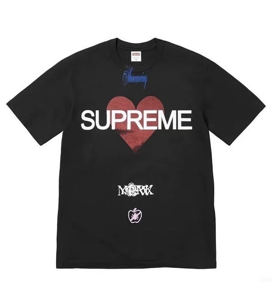 Supreme Heart Graphic T-Shirt — hero