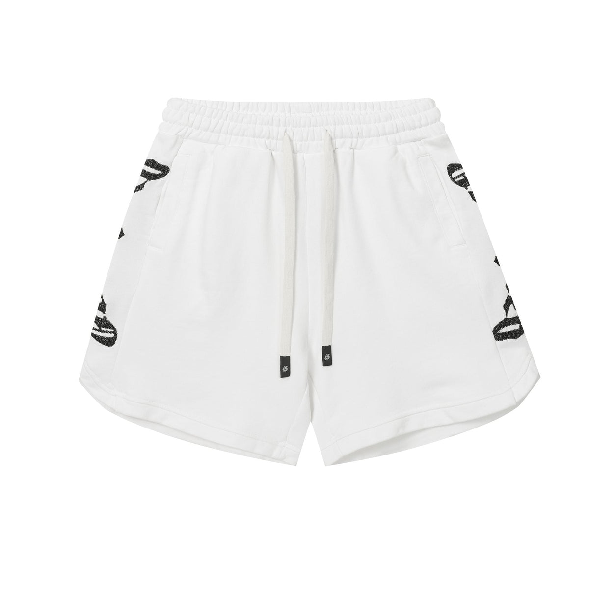 Godspeed Gothic Graphic Sweat Shorts — front