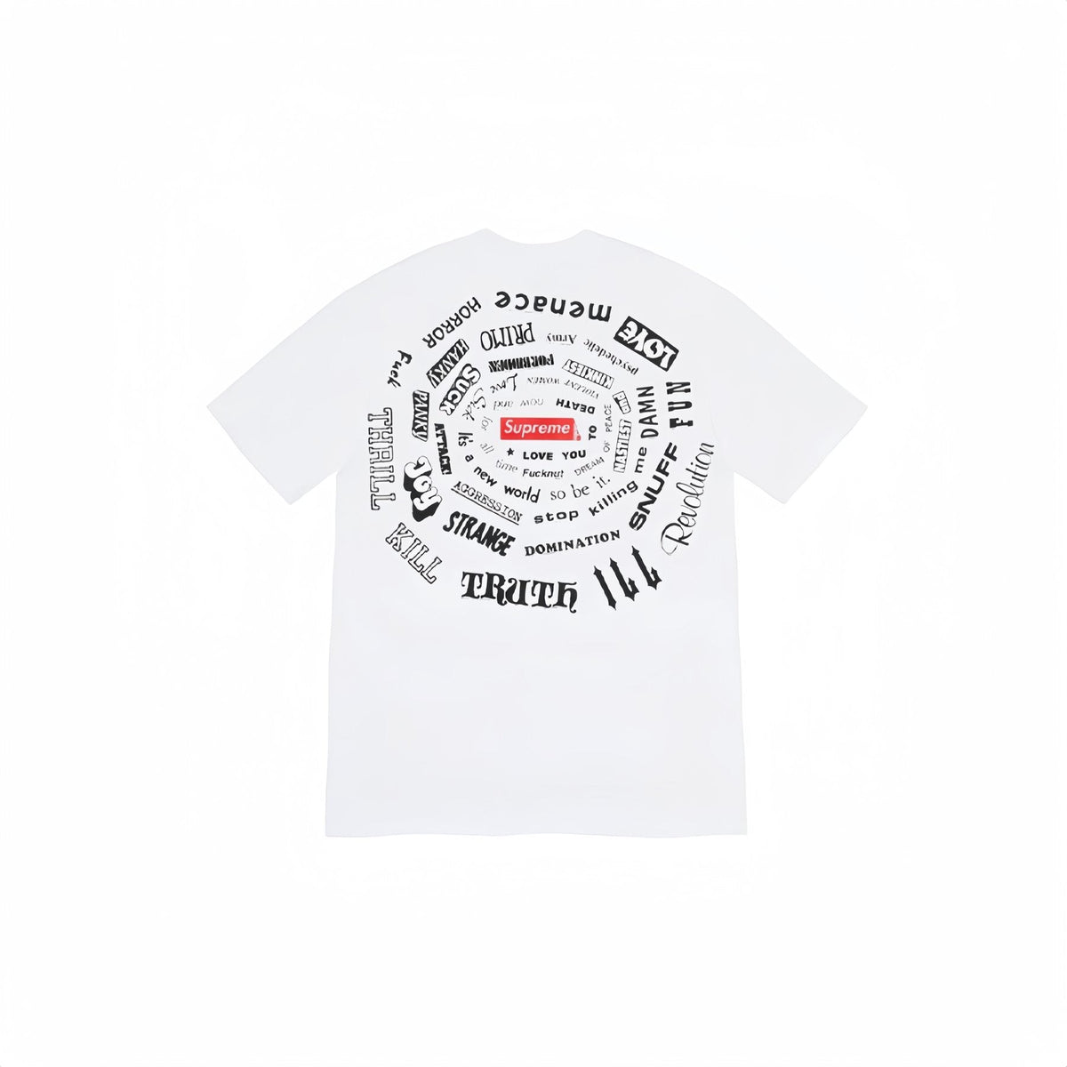 Supreme Spiral Graphic T-Shirt — hero